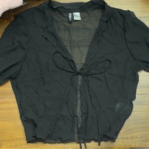 Black layering tops S